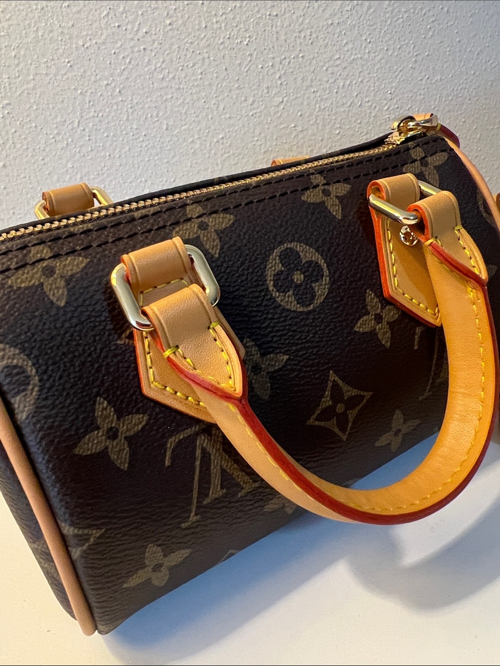 Mini Monogram Floral Crossbody Speedy Bag - Picture 2 of 6
